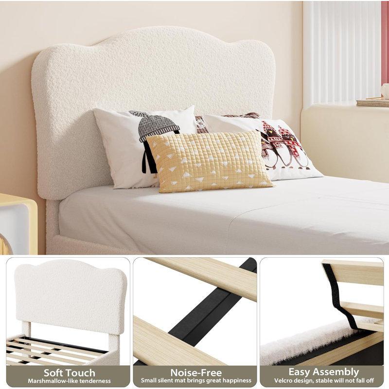 Cute twin bed frame sale